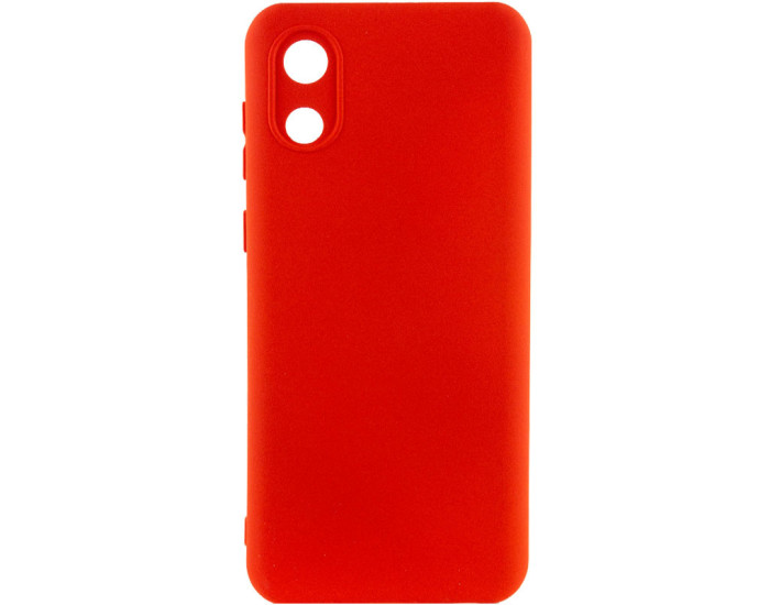 Чехол-силикон Lakshmi Full Camera Samsung A032 Galaxy A03 Core (Красный / Red)