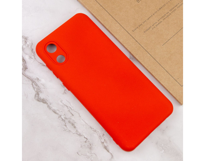Чехол-силикон Lakshmi Full Camera Samsung A032 Galaxy A03 Core (Красный / Red)