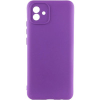 Чехол-силикон Lakshmi Full Camera Samsung A045 Galaxy A04 (Фиолетовый / Purple)