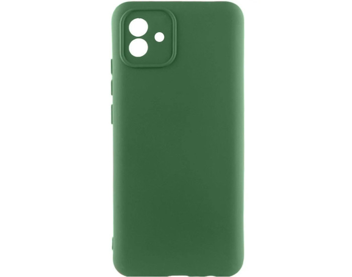 Чехол-силикон Lakshmi Full Camera Samsung A045 Galaxy A04, темно-зеленый