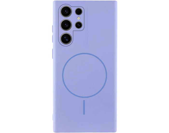Чехол-силикон Lakshmi Full Camera with MagSafe Samsung S26 Ultra (Сиреневый / Dasheen)