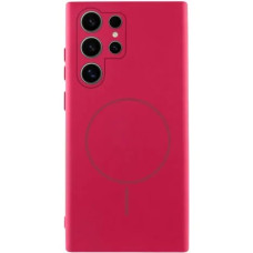 Чехол-силикон Lakshmi Full Camera with MagSafe Samsung S26 Ultra (Красный / Rose Red)