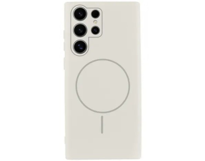 Чохол-силікон Lakshmi Full Camera with MagSafe Samsung S26 Ultra (Білий / White)