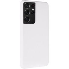 Чехол-силикон Lakshmi Samsung S21 Ultra (Белый / White)