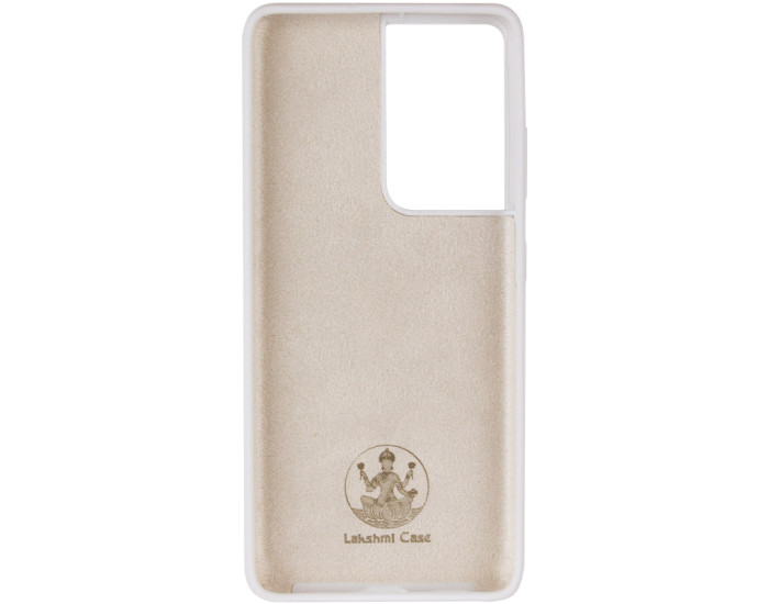 Чехол-силикон Lakshmi Samsung S21 Ultra (Белый / White)