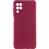 Чохол-силікон Lakshmi Full Camera Samsung M53 5G (Бордовий / Marsala)