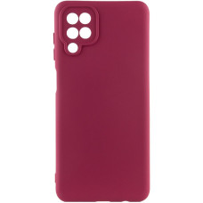 Чехол-силикон Lakshmi Full Camera Samsung M53 5G (Бордовый / Marsala)
