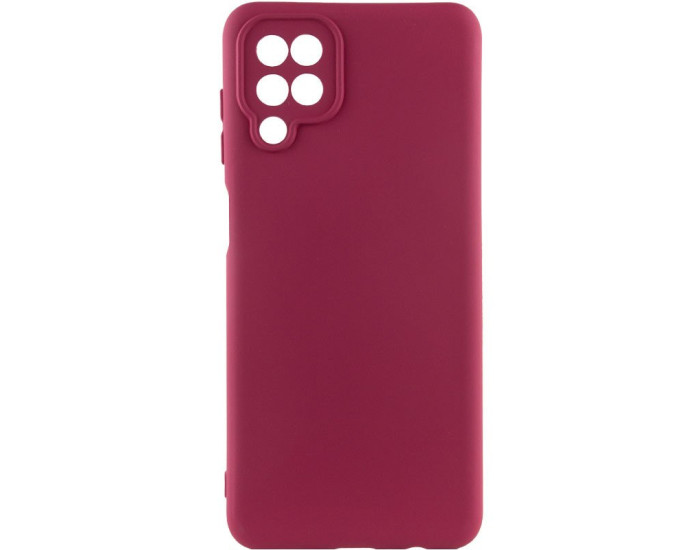 Чехол-силикон Lakshmi Full Camera Samsung M53 5G (Бордовый / Marsala)