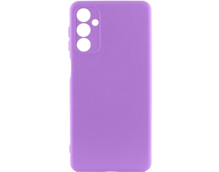 Чехол-силикон Lakshmi Full Camera Samsung M54 5G (Фиолетовый / Purple)