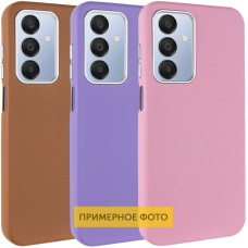 Чехол-силикон Leather Case Metal Buttons Samsung S24 Ultra, Black