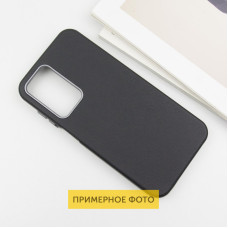 Чехол-силикон Leather Case Metal Buttons Samsung S24 Ultra, Black