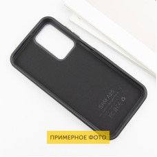 Чехол-силикон Leather Case Metal Buttons Samsung S24 Ultra, Black