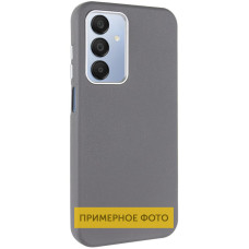 Чехол-силикон Leather Case Metal Buttons Samsung S24 Ultra, Titanium gray
