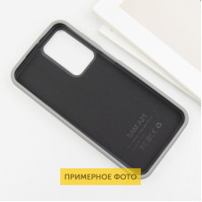 Чехол-силикон Leather Case Metal Buttons Samsung S24 Ultra, Titanium gray