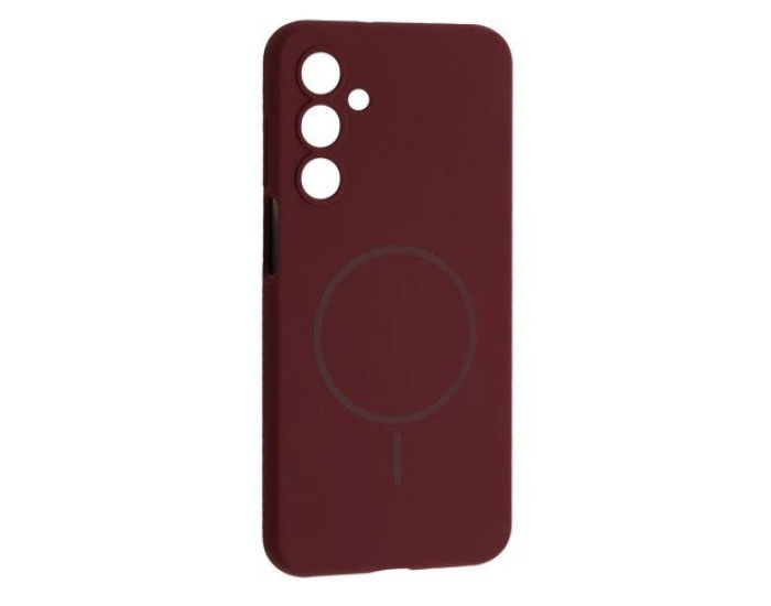 Чехол-силикон Luxury + MagSafe Samsung A16 4G (A165) Plum