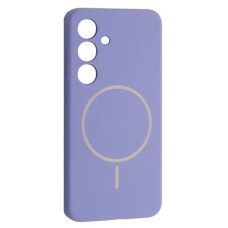 Чехол-силикон Luxury + MagSafe Samsung S24, Elegant purple