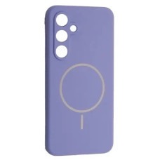 Чехол-силикон Luxury + MagSafe Samsung S24+/S24 Plus, Elegant purple