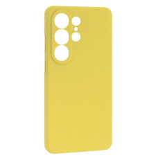 Чехол-силикон Luxury Samsung S26 Ultra, желтый