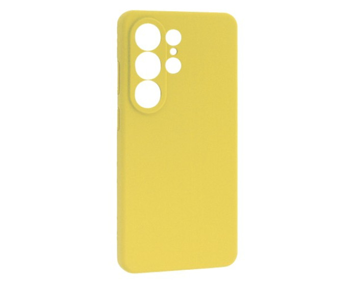 Чехол-силикон Luxury Samsung S26 Ultra, желтый