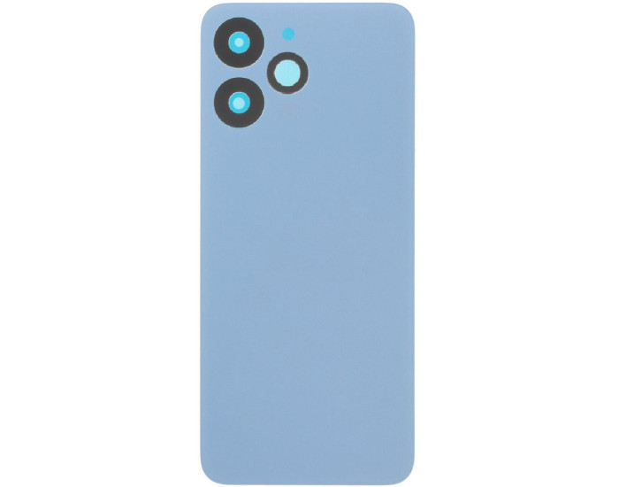 Задняя панель корпуса для Xiaomi Redmi 12, Sky Blue со стеклом камеры