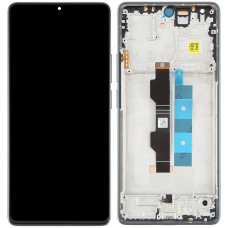 Дисплей с сенсорным экраном (модуль) Xiaomi Redmi Note 13 Pro 4G, с рамкой, Forest Green, оригинал
