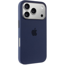 Чехол-силикон оригинал Full Soft Matte with MagSafe and Animation iPhone 17 Pro Max, Midnight (поврежденная упаковка)