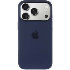 Чехол-силикон оригинал Full Soft Matte with MagSafe and Animation iPhone 17 Pro Max, Midnight (поврежденная упаковка)
