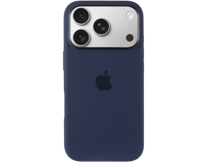 Чохол-силікон оригінал Full Soft Matte with MagSafe and Animation iPhone 17 Pro Max, Midnight (пошкоджена упаковка)