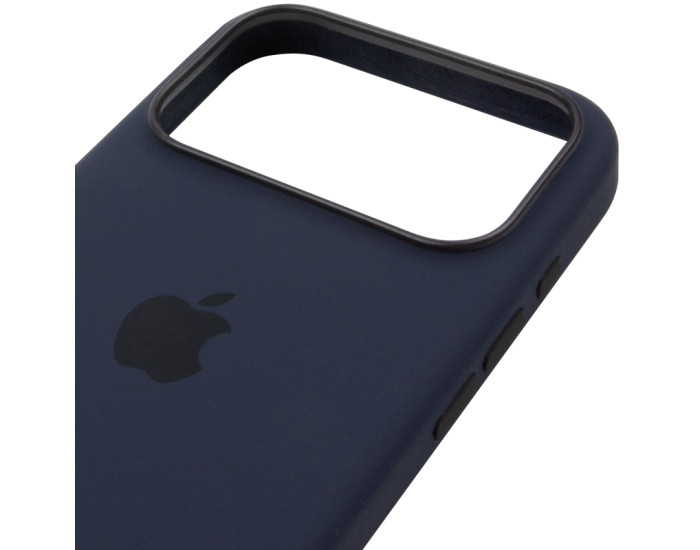 Чохол-силікон оригінал Full Soft Matte with MagSafe and Animation iPhone 17 Pro Max, Midnight (пошкоджена упаковка)