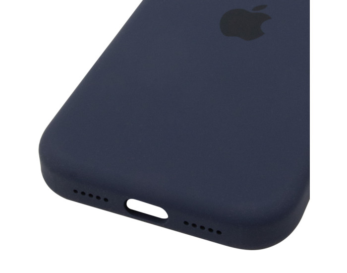Чохол-силікон оригінал Full Soft Matte with MagSafe and Animation iPhone 17 Pro Max, Midnight (пошкоджена упаковка)