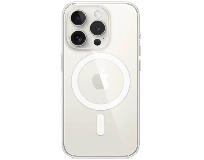 Чехол-силикон TPU Crystal Case with MagSafe iPhone 12 Pro Max, прозрачный