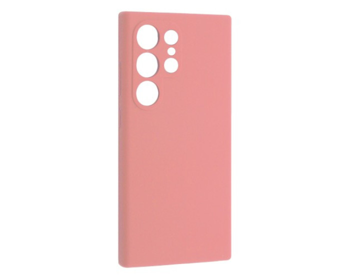 Чехол-силикон Luxury Samsung S23 Ultra, Light pink