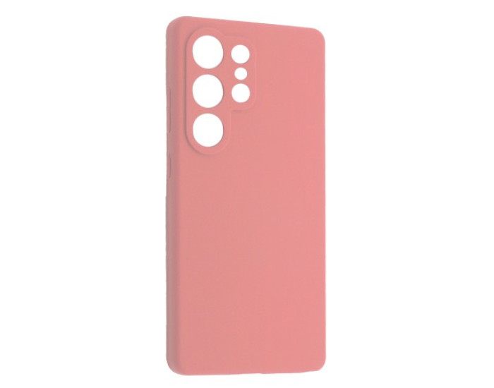 Чехол-силикон Luxury Samsung S25 Ultra, Light pink