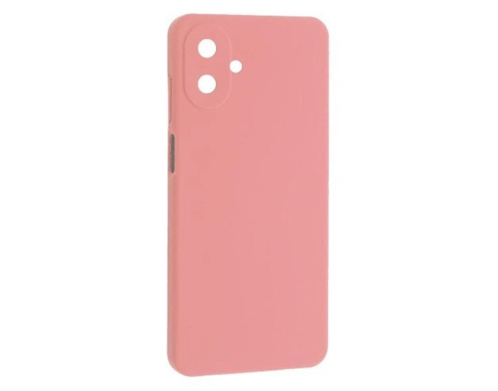Чехол-силикон Luxury Samsung A07 4G, Light pink