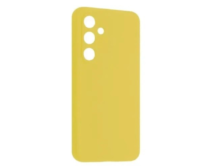 Чехол-силикон Luxury Samsung S24 FE, Yellow