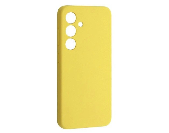 Чехол-силикон Luxury Samsung S24 Plus, Yellow