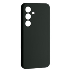 Чехол-силикон Luxury Samsung S24, Forest green