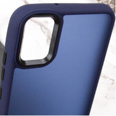 Чехол-силикон Lyon Frosted Samsung A05, Navy blue
