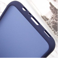 Чехол-силикон Lyon Frosted Samsung A05, Navy blue