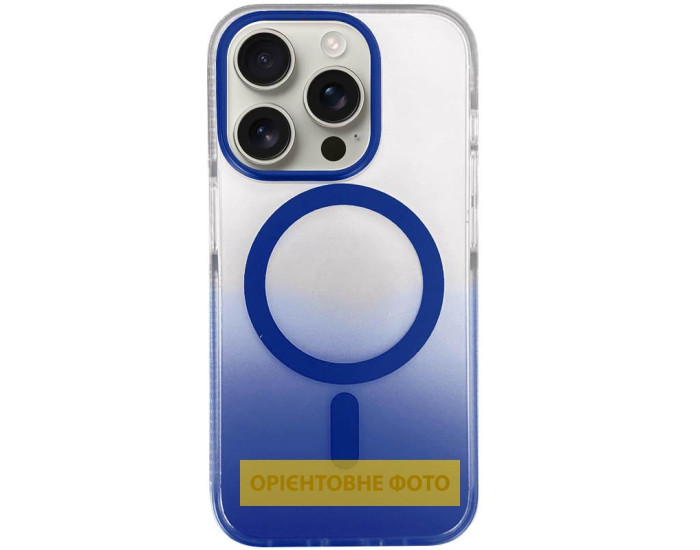 Чохол-силікон Phantom with MagSafe iPhone 17 Pro, синій