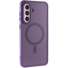 Чохол-силікон TPU Bloom with MagSafe Samsung A36 5G /A56 5G, фіолетовий