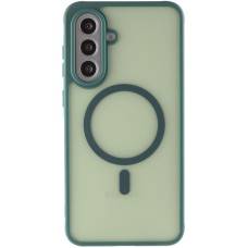 Чехол-силикон TPU Bloom with MagSafe Samsung A36 5G /A56 5G, зеленый