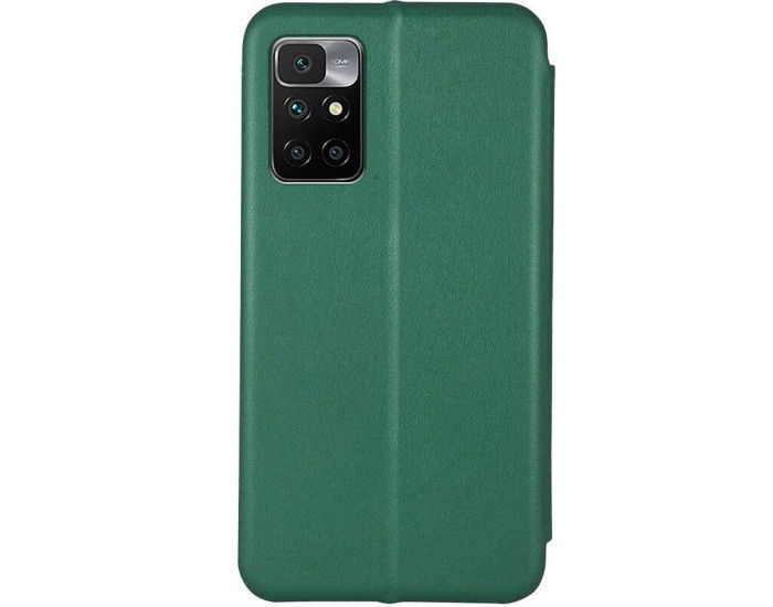 Чохол-книга шкіряний Classy Xiaomi Redmi 10, Зелений