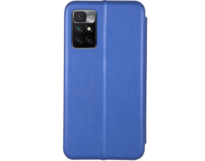 Чохол-книга шкіряний Classy Xiaomi Redmi 10, синій
