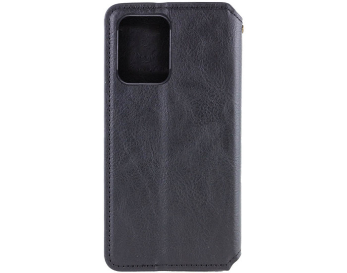 Чохол-книга шкіряний Getman Cubic Xiaomi Redmi Note 14 4G (Europe) чорний