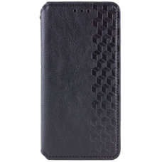 Чехол-книга Кожаный GETMAN Cubic Samsung M35, черный