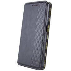 Чехол-книга Кожаный GETMAN Cubic Samsung M35, черный