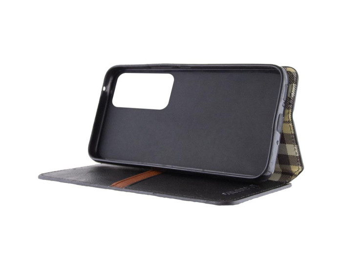 Чохол-книга шкіряний GETMAN Cubic Samsung M35, чорний