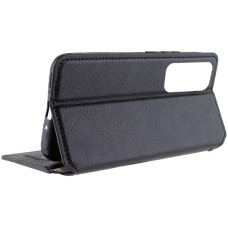 Чехол-книга Кожаный GETMAN Cubic Samsung M35, черный