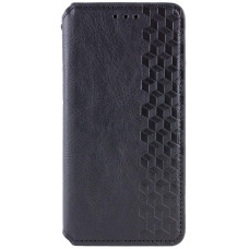 Чохол-книга шкіряний GETMAN Cubic Samsung A17, чорний